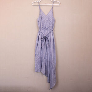 Universal Thread asymmetrical tie waist blue midi dress NWT-XXL